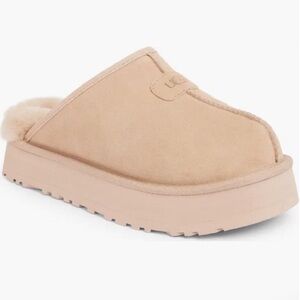 NIB UGG Discoquette platform slippers mustard seed / tan size 8